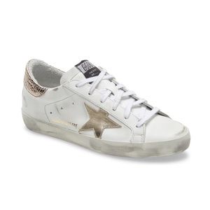 Golden Goose Superstar Lowtop White/Gold/Champagne